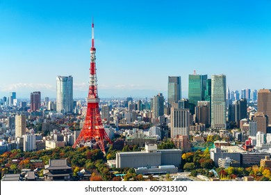 Tokyo Tower, Japan - communication and observation tower. It was the tallest artificial structure in Japan until 2010 when the new Tokyo Skytree became the tallest building of Japan.