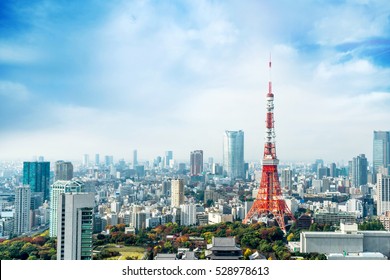 Tokyo tower, landmark of Japan