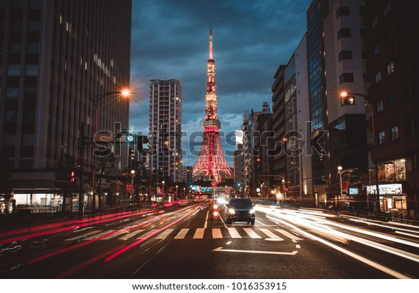 Tokyo Tower Roppongi Tokyo Stock Photo Edit Now