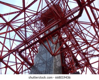 Tokyo Tower view from below