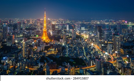 Tokyo Tower Roppongi High Res Stock Images Shutterstock