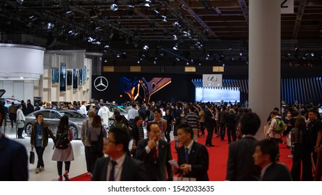 Tokyo/Japan - 25 October 2019: Tokyo Motor Show 2019