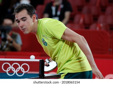 Tokyo-Japan August 2, 2021, Tokyo2020 Olympic Games, Table Tennis At Metropolitan Gymnasium 