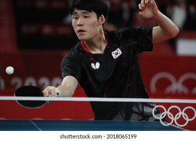 Tokyo-Japan August 2, 2021, Tokyo2020 Olympic Games, Table Tennis At Metropolitan Gymnasium 