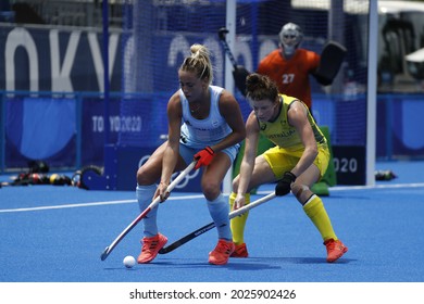 Tokyo-Japan, July 31, 2021 Tokyo2020 Olympic Games, China Vs. England Women's Hockey At Oi Hockey Stadium 