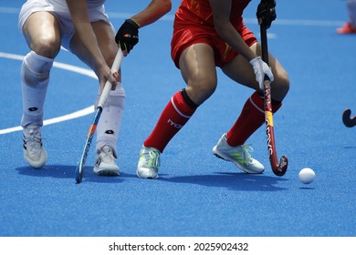 Tokyo-Japan, July 31, 2021 Tokyo2020 Olympic Games, China Vs. England Women's Hockey At Oi Hockey Stadium 