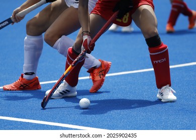 Tokyo-Japan, July 31, 2021 Tokyo2020 Olympic Games, China Vs. England Women's Hockey At Oi Hockey Stadium 