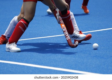 Tokyo-Japan, July 31, 2021 Tokyo2020 Olympic Games, China Vs. England Women's Hockey At Oi Hockey Stadium 