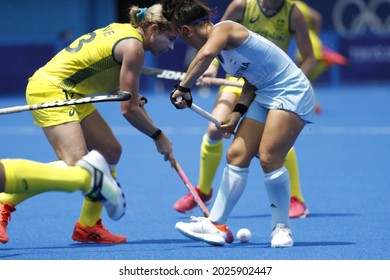 Tokyo-Japan, July 31, 2021 Tokyo2020 Olympic Games, China Vs. England Women's Hockey At Oi Hockey Stadium 