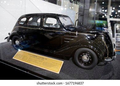 Tokyo/Japan March 5, 2020
Toyota AA Standard Sedan. The A1 Was The First Prototype Passenger Car Built By The Company That Became Toyota. 