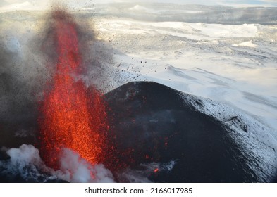 Tolbachik Volcano Eruption In Kamchatka