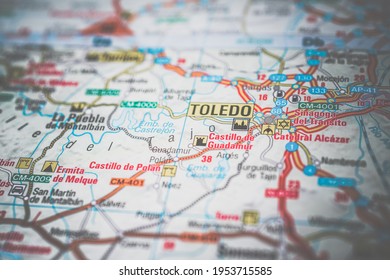 Toledo On The Europe Map