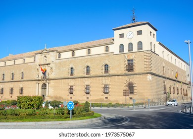 Toledo, Spain - October 29, 2020: Museum Of Major Italian And Spanish Art Called Hostital De Tavera