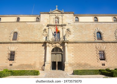 Toledo, Spain - October 29, 2020: Museum Of Major Italian And Spanish Art Called Hostital De Tavera