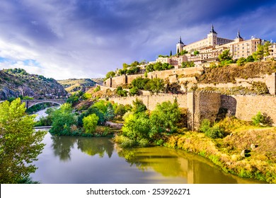 Toledo, Spain Old Town Skyline.