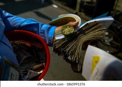 Toll Booth Workers Collects Money