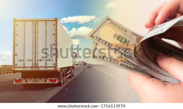 Toll road. The cost of road\
transport of goods. Services of transport companies. Logistics.\
Fast delivery of goods by road. Payment for cargo\
transportation.