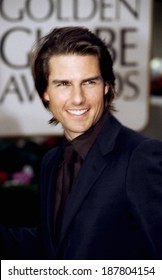 Tom Cruise At The Golden Globe Awards, January, 2000