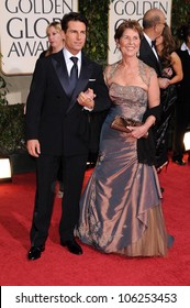 Tom Cruise With His Mother Mary Lee Mapother At The 66th Annual Golden Globe Awards. Beverly Hilton Hotel, Beverly Hills, CA. 01-11-09