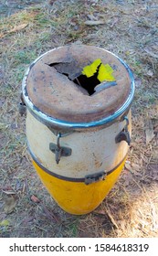 Tom Drum,Broken Drum In Sports Event High School.