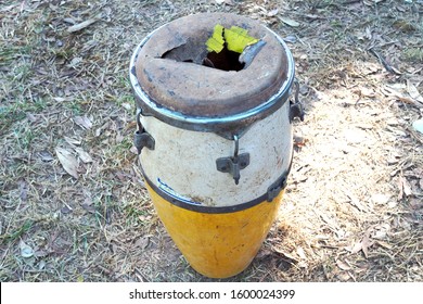 Tom Drum,Broken Drum In Sports Event High School.