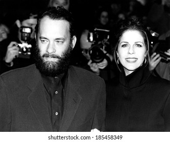 Tom Hanks, Rita Wilson At The New York Premeire Of GREEN MILE, 12/8/99