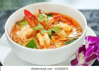 Tom Yam Kung (Thai cuisine) - Shutterstock ID 115102471
