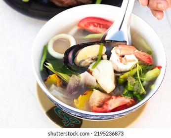 Tom Yum Seafood Thailand Favourite Food 