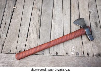 Tomahawk Axe With Thai Rose Wood Handle