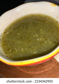 Tomatillo Salsa Homemade Chile Verde