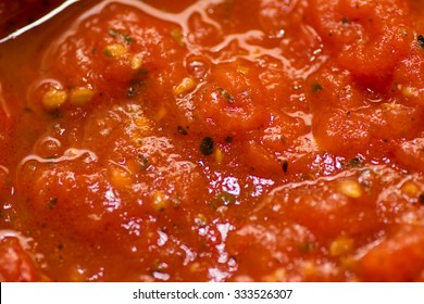 Tomato  Paste Sauce Background White Marinara Ketchup