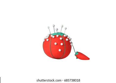 Tomato Pin Cushion Sewing