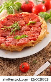 Tomato Quiche, Tarte Tatin