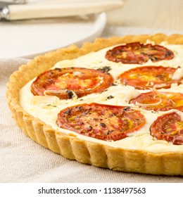 Tomato Ricotta Tart