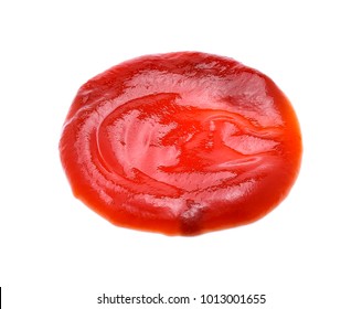 Tomato Sauce Isolated On White Background