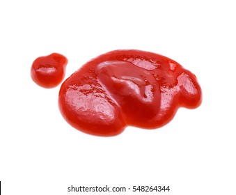 Tomato Sauce Isolated On White Background