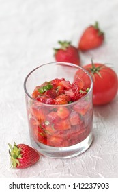 Tomato Strawberry Salsa