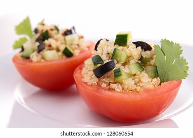 Tomato Stuffed With Quinoa