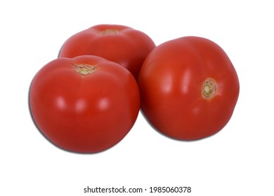 Tomato Vegetable Salad Plate Food For My Health White Isolated Background. 