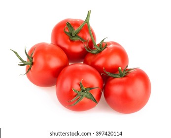 Tomatoes Isolated On White