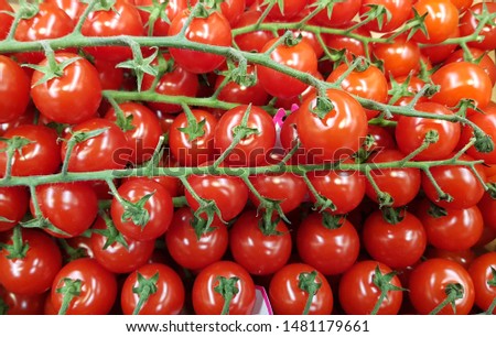 tomatoes in a market in France