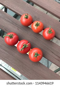 tomatoes on the table