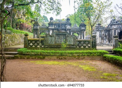 The Tomb In Pagoda. Tu Dam Pagoda In Hue Vietnam