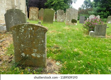 Tomb Stones Old Church Grave Yard Stock Photo 1189509193 | Shutterstock