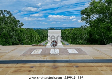 Tomb of the Unknown Soldier in Warrior in Arlington