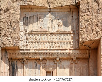  Tomb Of Xerxes I (519–465 BC), Naqsh-e-Rostam, Iran. Detail