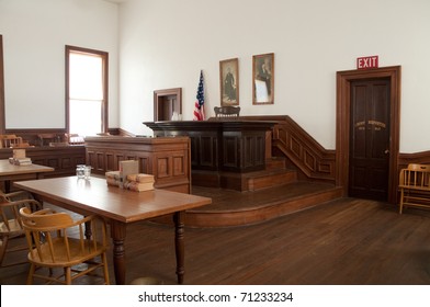Tombstone, Arizona courthouse courtroom