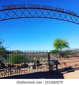 Tombstone, AZ. USA May19 2017 Tombstone Consolidated Mines Company