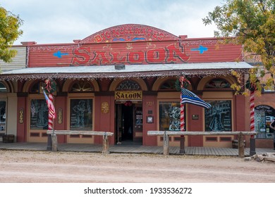 Tombstone, AZ, USA - November 17, 2019: Big Nose Kate Saloon