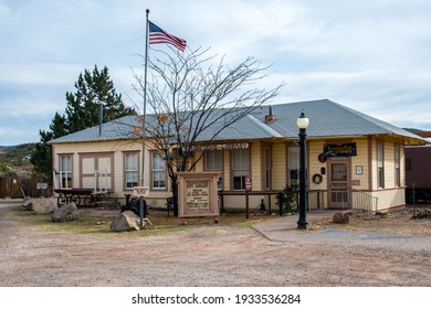 Tombstone, AZ, USA - November 17, 2019: The Tombstone City Library